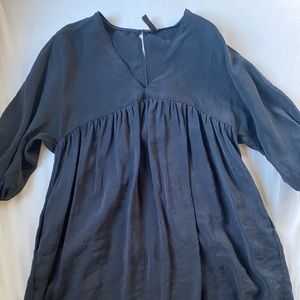Black Zara babydoll dress